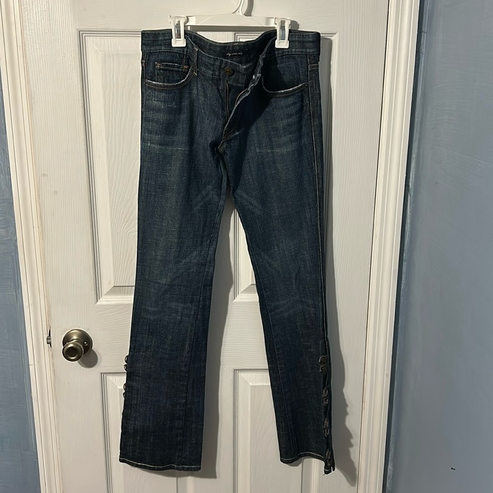 Low rise , size 31 Citizens of humanity dark wash, vintage, straight leg